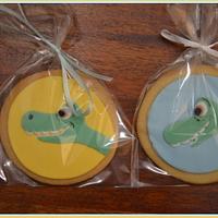 The good dinosaur cookies