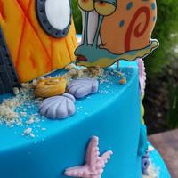 Sponge Bob cake 🎂🎂🎂