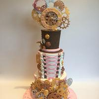 Steampunk cake Steampunk cake