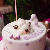 Teddy Bear Birthday's cake