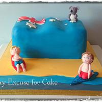 Australia Flag Edible Icing Cake Topper – the caker online