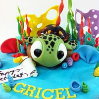 Squirt cake from Finding Nemo