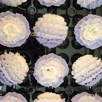 Purple Ruffle Cupcakes
