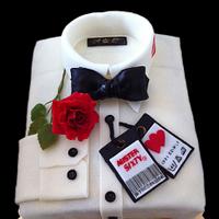 Jame's Bond Shirt Cake