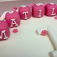 Matilda's 1st Birthday cake 