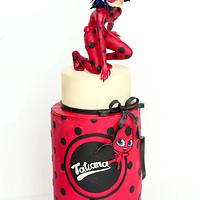 Miracoulous Ladybug Birthday cake