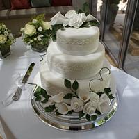My first wedding cake!