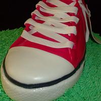 all star shoe birthday cake