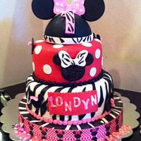 Minnie Mouse - 1st Birthday