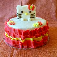 Hello Kitty cake 