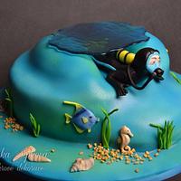Diver Cake