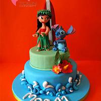 Lilo & Stitch cake