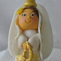 Cake Toppers First Communion: little virgins