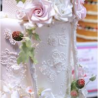 My Cake International wedding cake entry