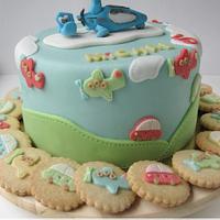 Vehicles Cake / Cookies
