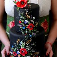 Ukrainian style cake