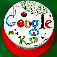 Google Doodle cake