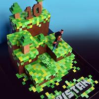 Minecraft Cake for Tristan