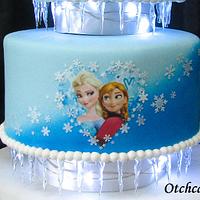 Icing Smiles Frozen Cake :)
