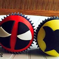 Super Hero Cupcakes!