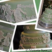 Wedgewood Wedding cake