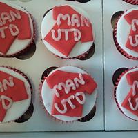 Man Utd Cup Cakes