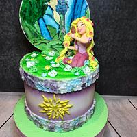 Cake Rapunzel Cake Rapunzel