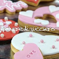 cookies heart & teddy bear