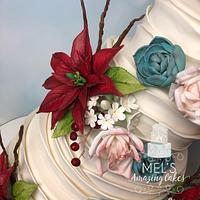 Winter wedding cake 