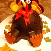 Tom the Turkey - Cake by Loren Ebert - CakesDecor