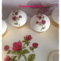 Cupcake bouquet board