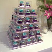 Wedding Boxed Cupcake Tower