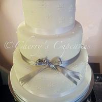 Starburst Wedding Cake
