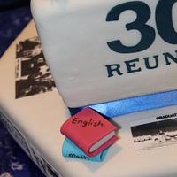30th Year Class Reunion Cake