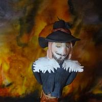 Guy Fawkes Bonfire and Gunpowder Cake