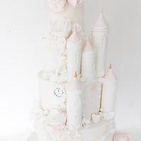 Princess Castle Wedding Cake 