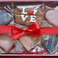 Box of Love cookies