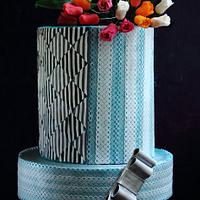 "SUPER CAKE MOMS" TRIBUTE CAKE