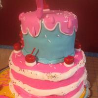 Sweet Treat Birthday Cake