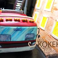 3D Firetruck Cake