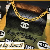 Chanel Purse Cake/Cupcakes