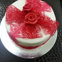 Sugar Lace Cake