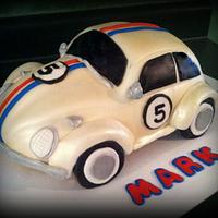 Herbie the Love Bug Cake