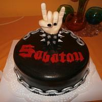 Torta for Black Sabaton fans.