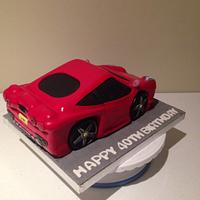 Ferrari cake 