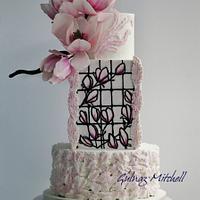 Magnolia cake, Cake craft guides Wedding Cakes and Sugar flowers, issue 26