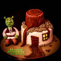 Shrek cake
