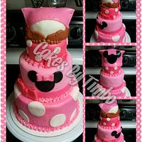 Minnie Mouse Baby Rump Cake!