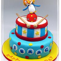 Pororo With A Difference ... The Winking Little Penguin With His Balancing Act!