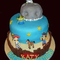 Katy's Toy Story cake